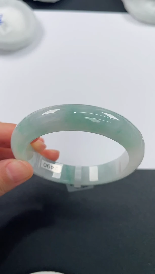 未镶嵌定制翡翠基地发货H 3454 55+