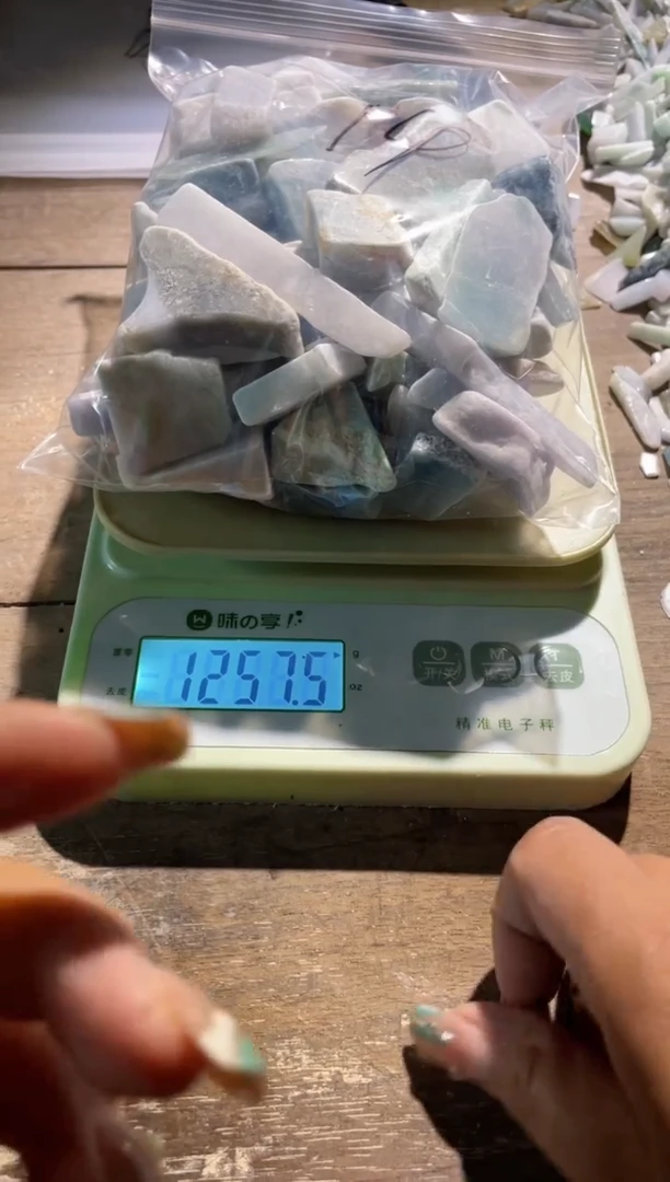 配石翡翠翡翠废料2斤不退换13