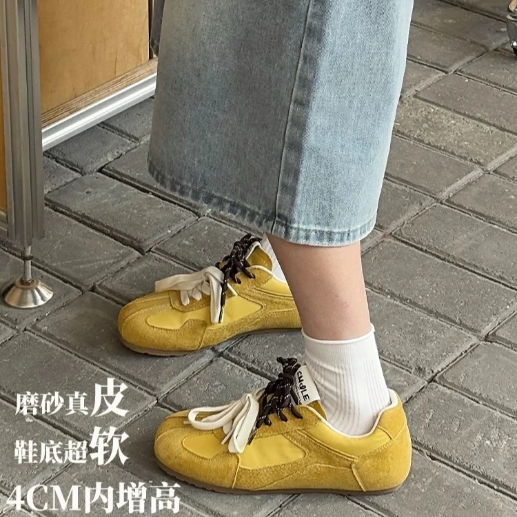 软糖德训~女内增高阿甘鞋女2025春秋休闲女运动鞋女450007