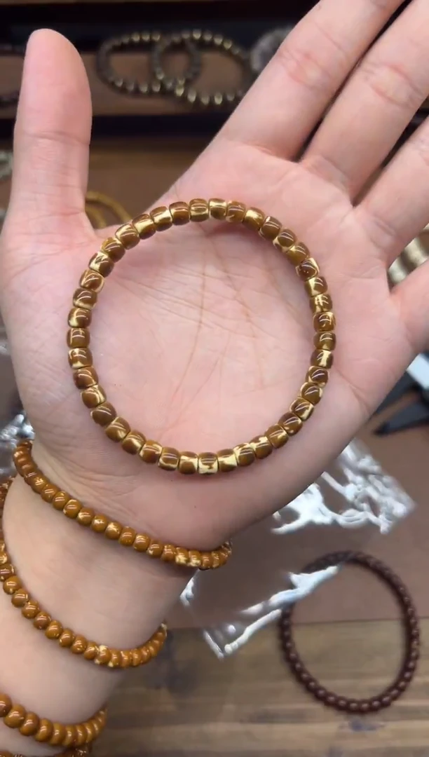手串紫金鼠A197 56三花实心