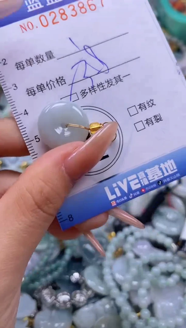 翡翠未镶嵌颈饰闪购0283867多样性发其一