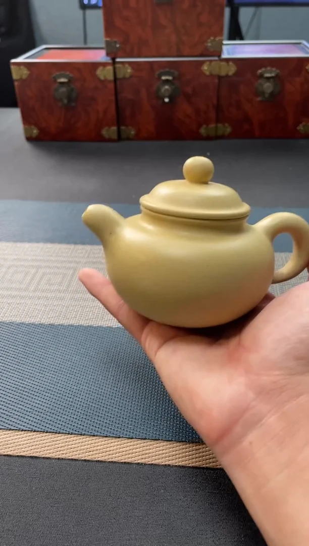 紫砂茶宠96手工紫砂壶