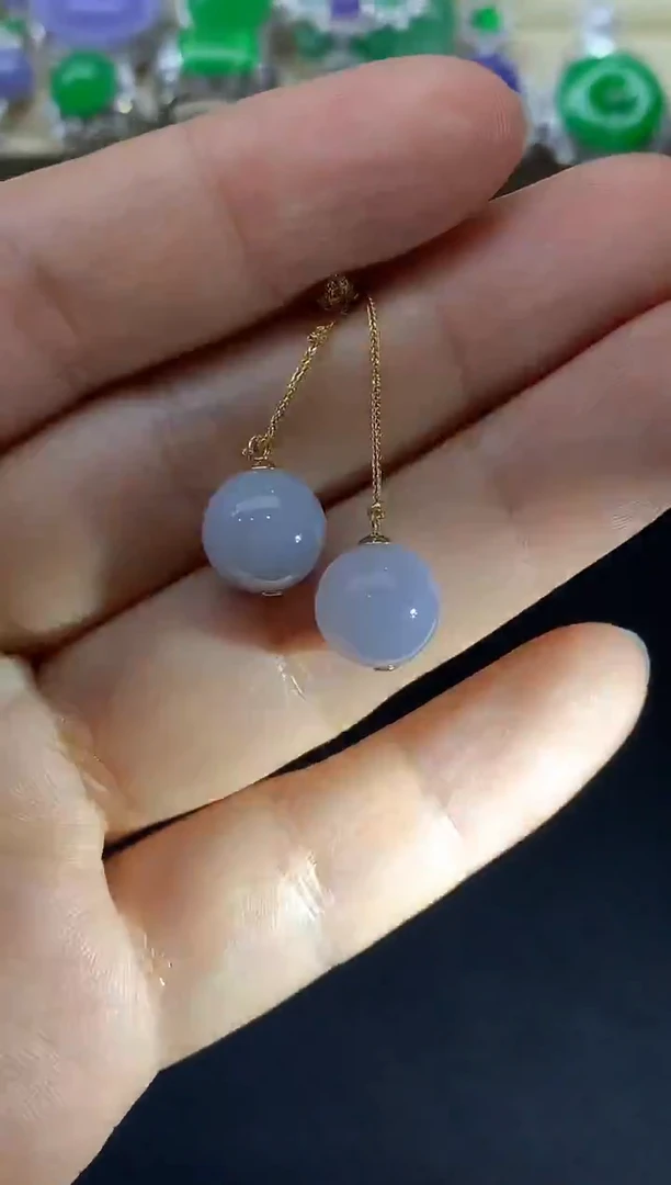 颈饰18K金镶嵌翡翠115-中国好珍宝