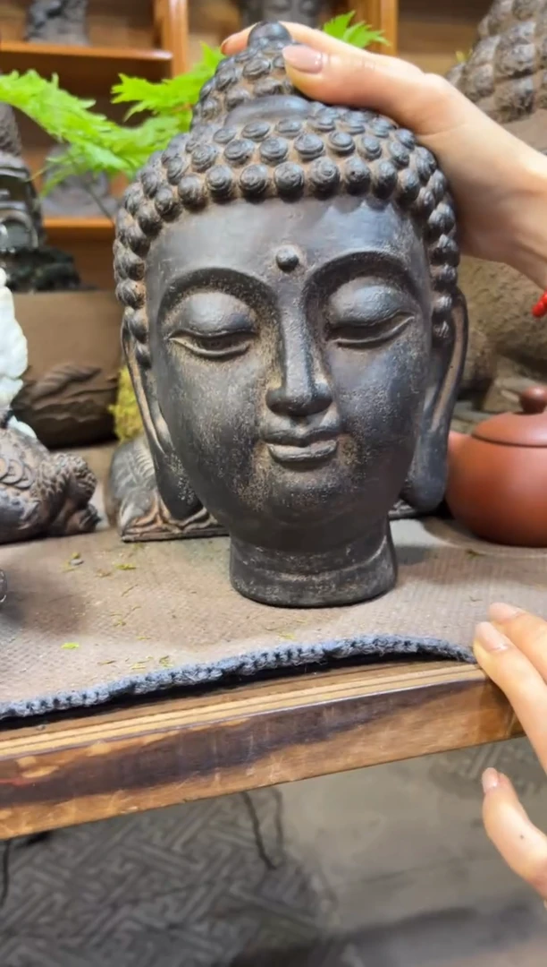 陶土【火山泥】小佛首