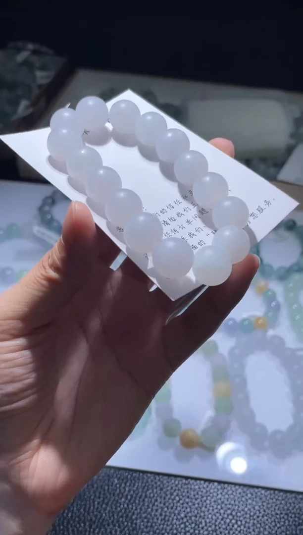 未镶嵌定制翡翠翡翠手串