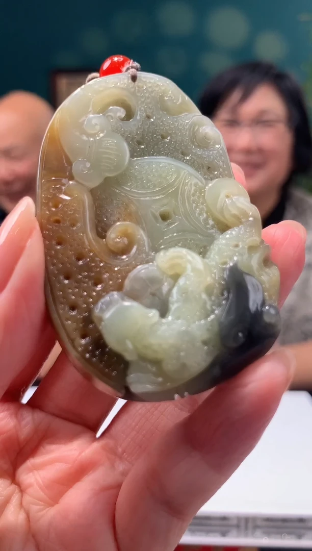 颈饰未镶嵌和田玉112243多样性发一