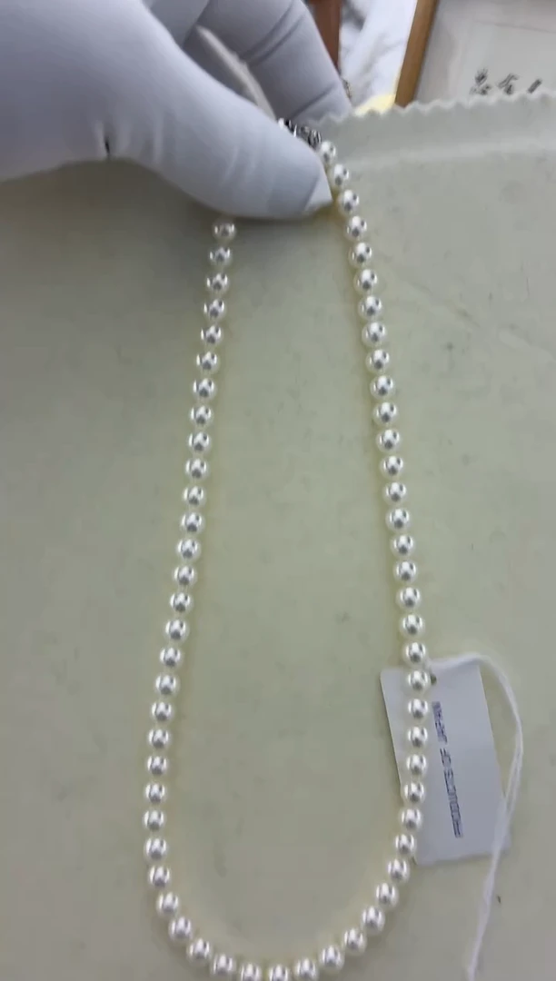 颈饰未镶嵌海水珍珠无调rose p满珠链