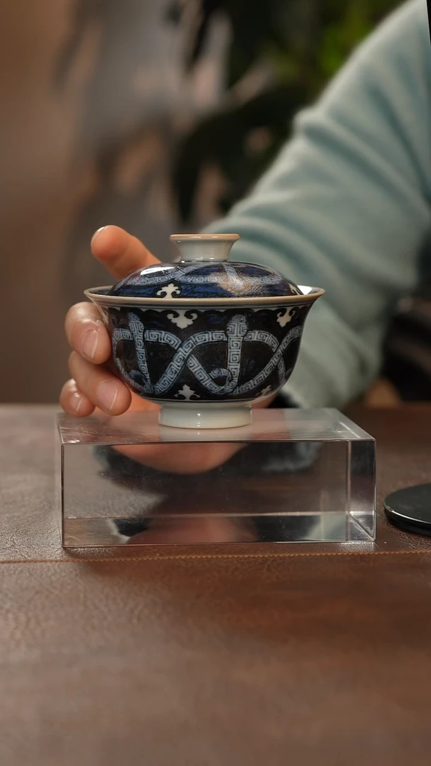 【闪购商品】瓷片青花瓷茶具斌芬陶瓷315