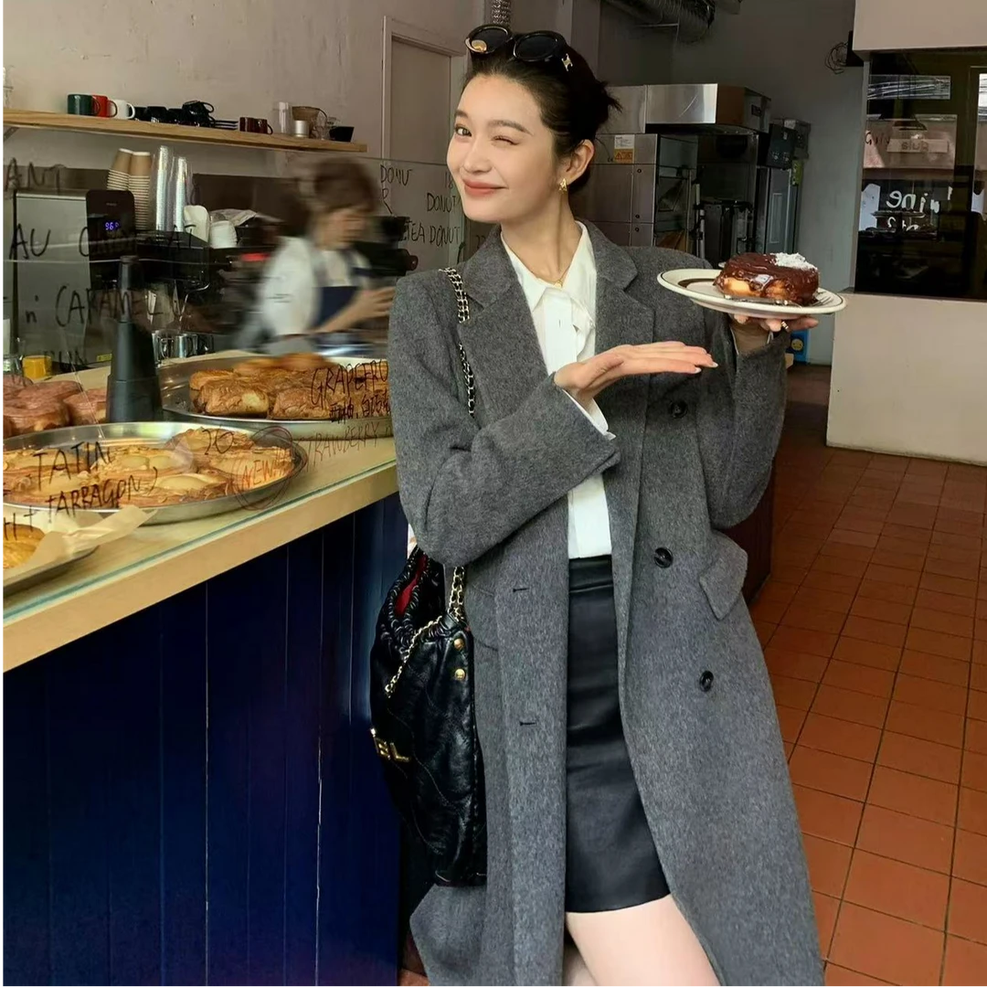 时尚百搭大衣2018款