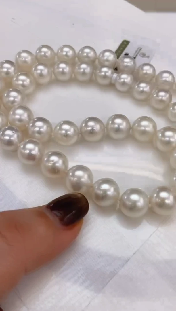 未镶嵌项链海水珍珠33 9-11mm
