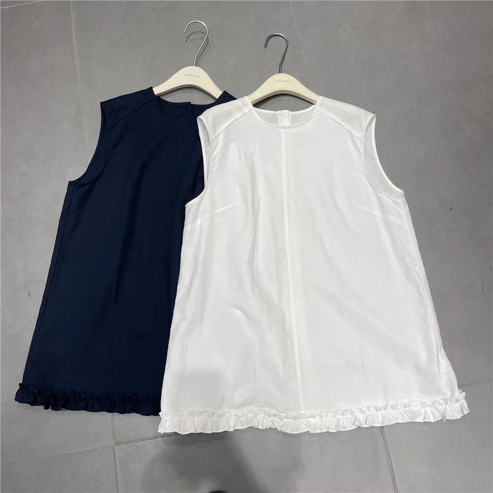 韩系圆领无袖背心