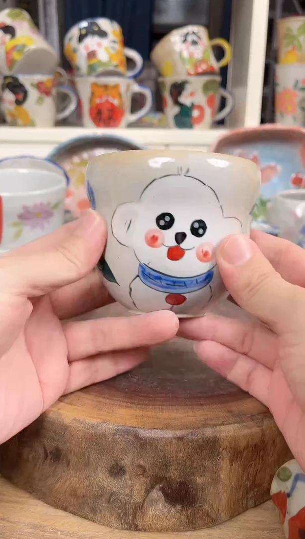 【闪购商品】手绘高温釉下彩陶瓷