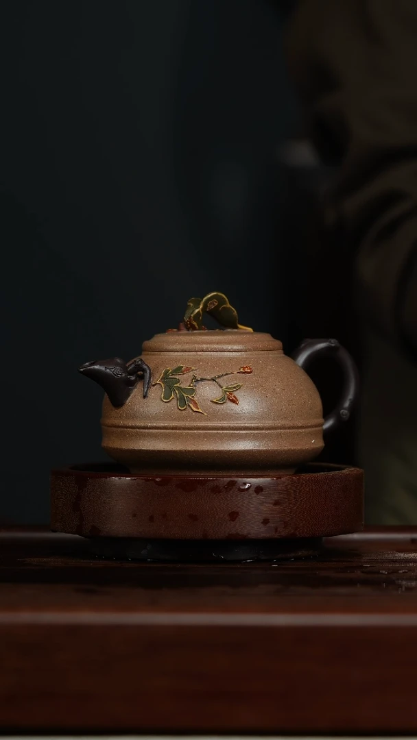 【闪购商品】紫砂茶壶b58花器*陈玉兰