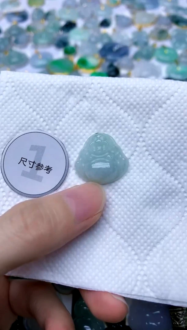 颈饰未镶嵌翡翠天然A货翡翠