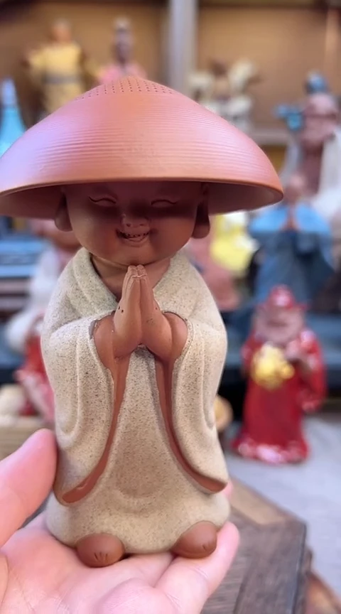 紫砂茶宠器闵茶宠摆件