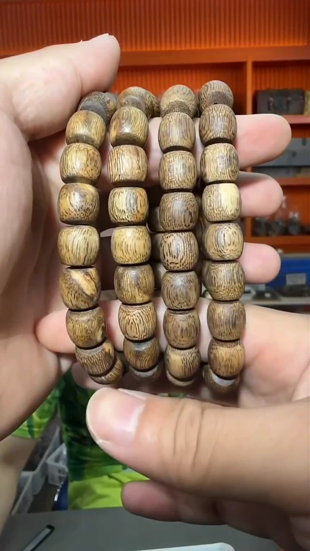 沉香手串150号单圈桶珠1.1多样性发一