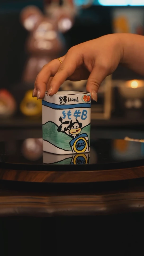 【闪购商品】摆件景德镇釉下彩绘设计师款陶瓷