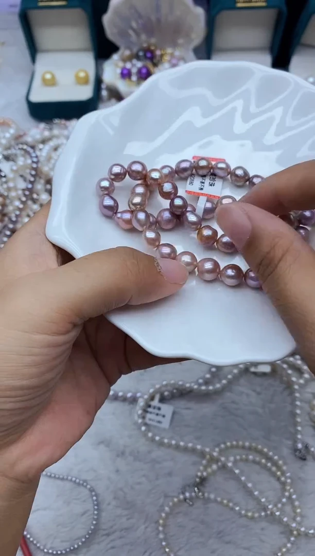 淡水珍珠未镶嵌项链珍珠项链