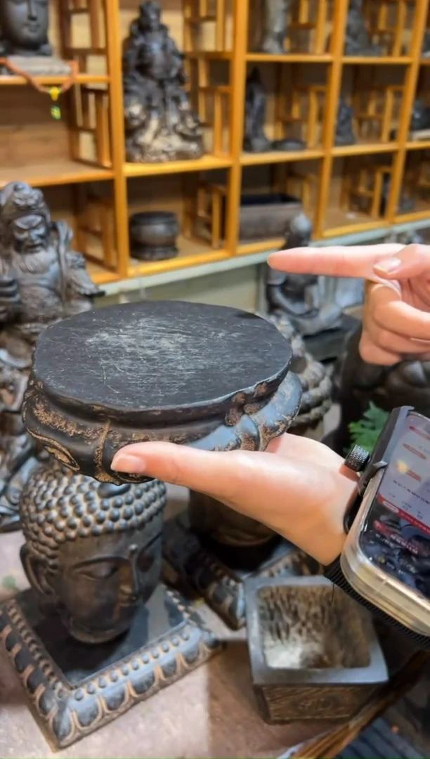 陶土【火山泥】金箍坛底座