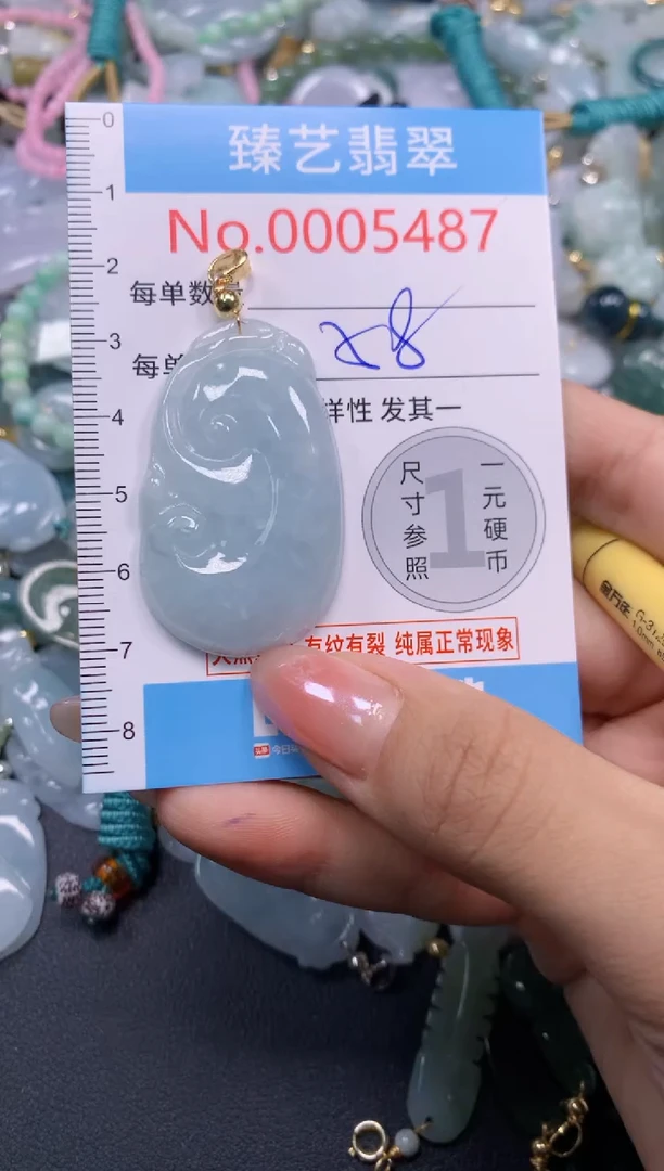 颈饰未镶嵌翡翠5487