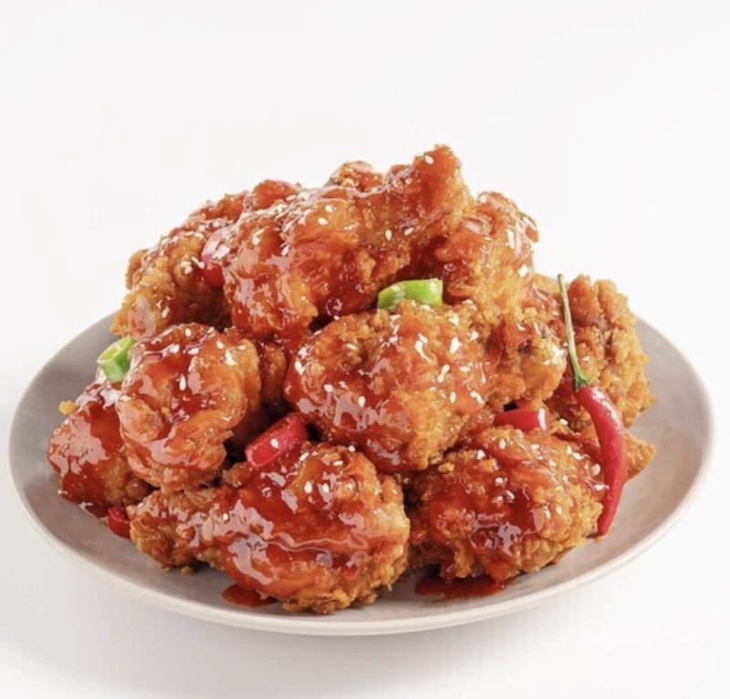韩式炸鸡(香辣)约250g±20g-百意熟食系列