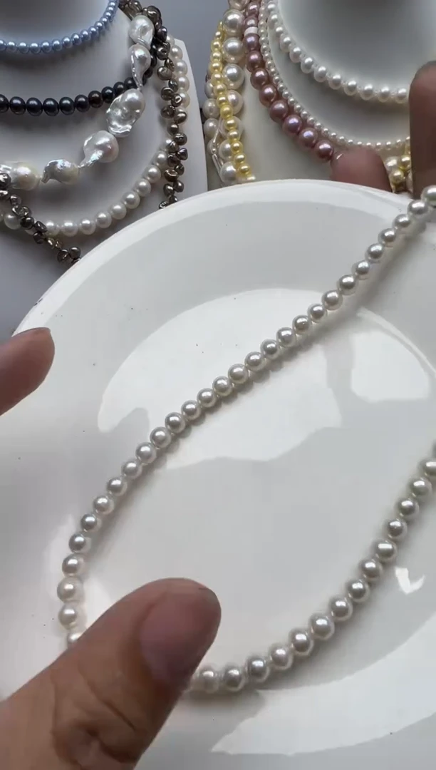 【闪购商品】淡水珍珠颈饰未镶嵌1