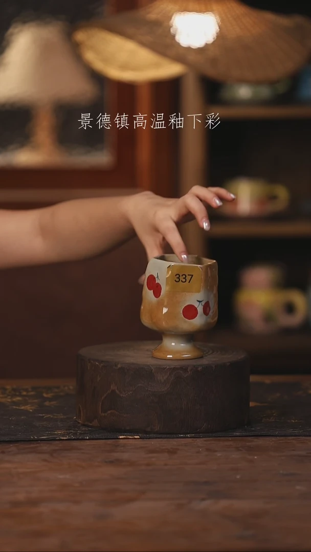 景德镇高温釉下手绘陶瓷377