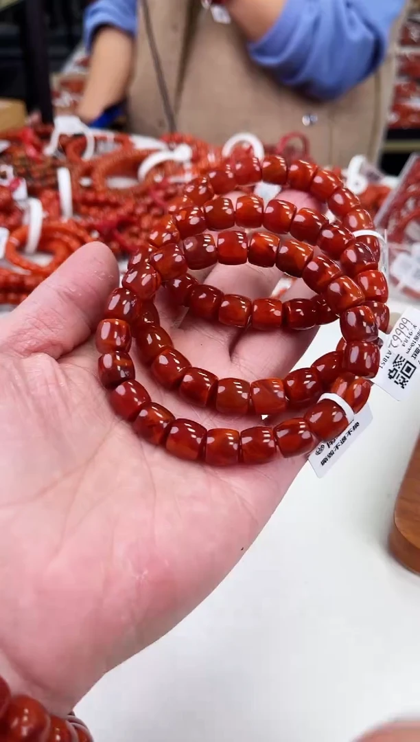 【闪购商品】南红玛瑙瓦西直切手串10+未镶嵌（多样式发其一）