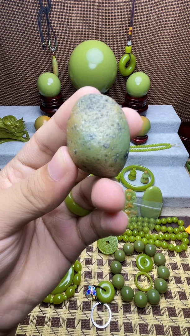 石材秋**叶随型小原石