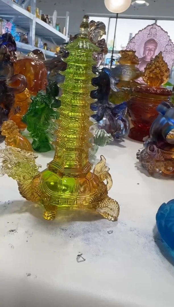 琉璃琉璃134微瑕古法琉璃假一罚十