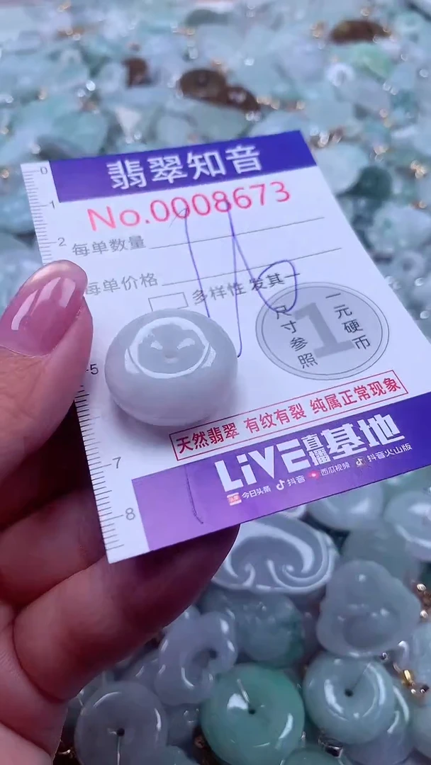 颈饰未镶嵌翡翠8673