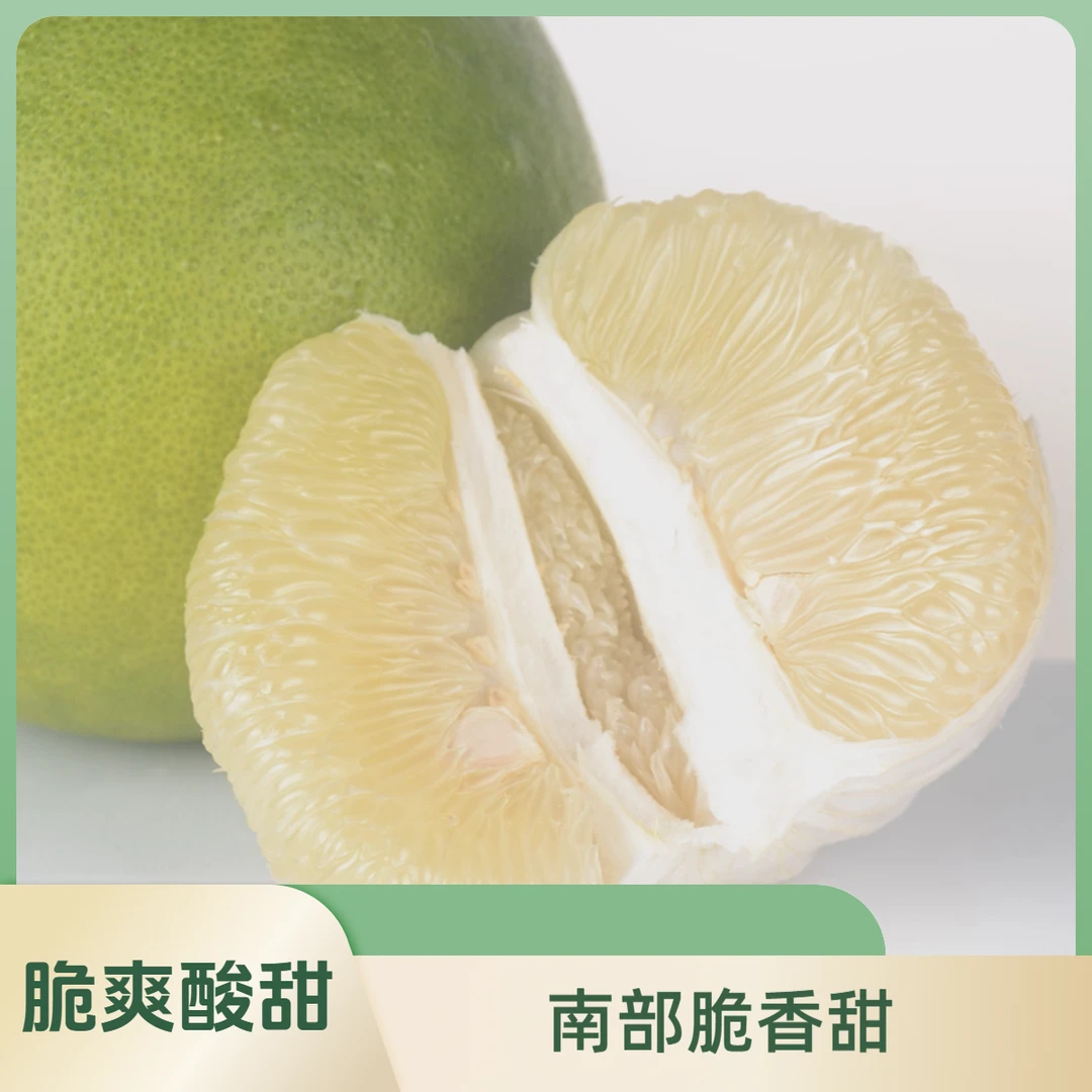 南充冰糖柚（脆爽酸甜）柚子