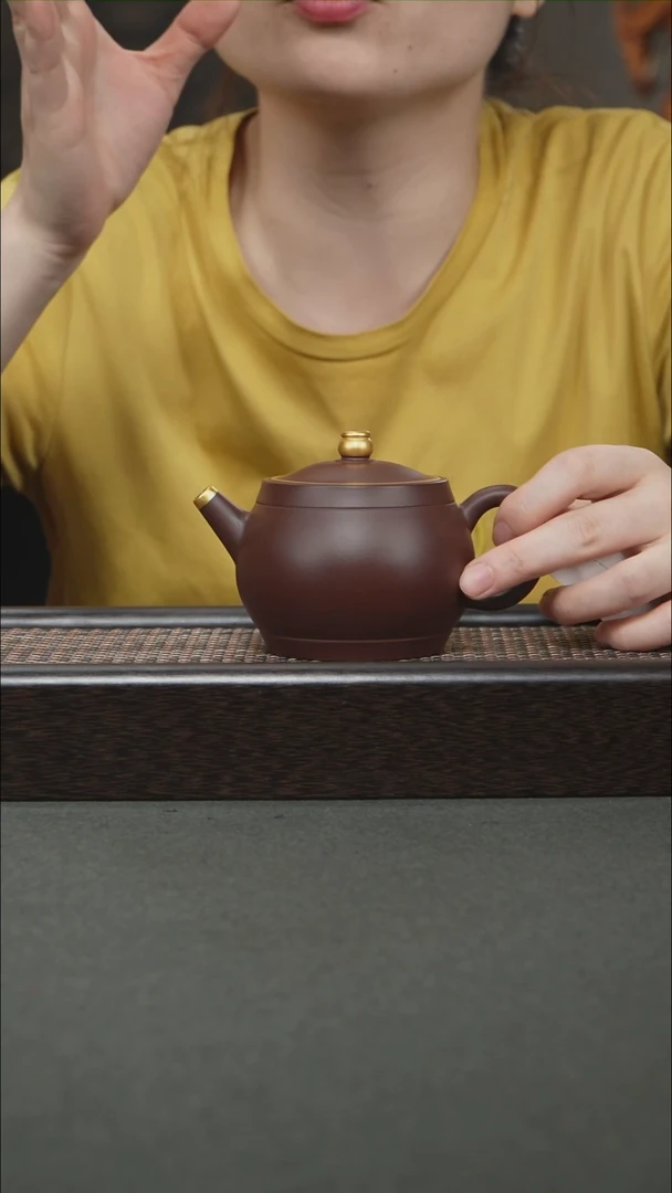 茶壶紫砂宜兴紫砂230cc0525