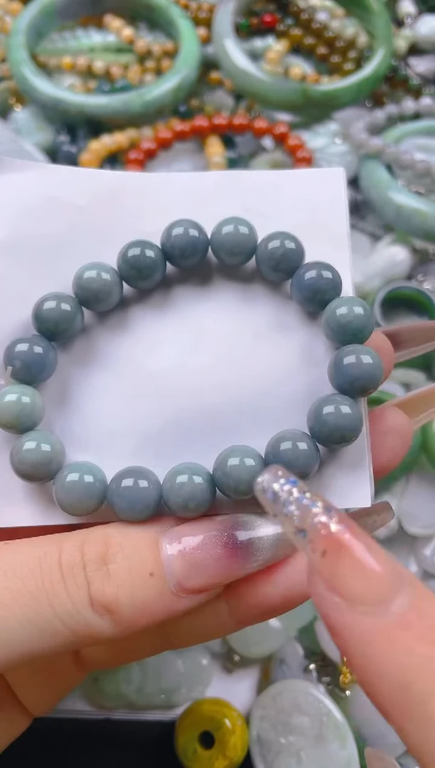 【闪购商品】翡翠颈饰未镶嵌/W/纹裂沙眼瑕疵介意勿拍