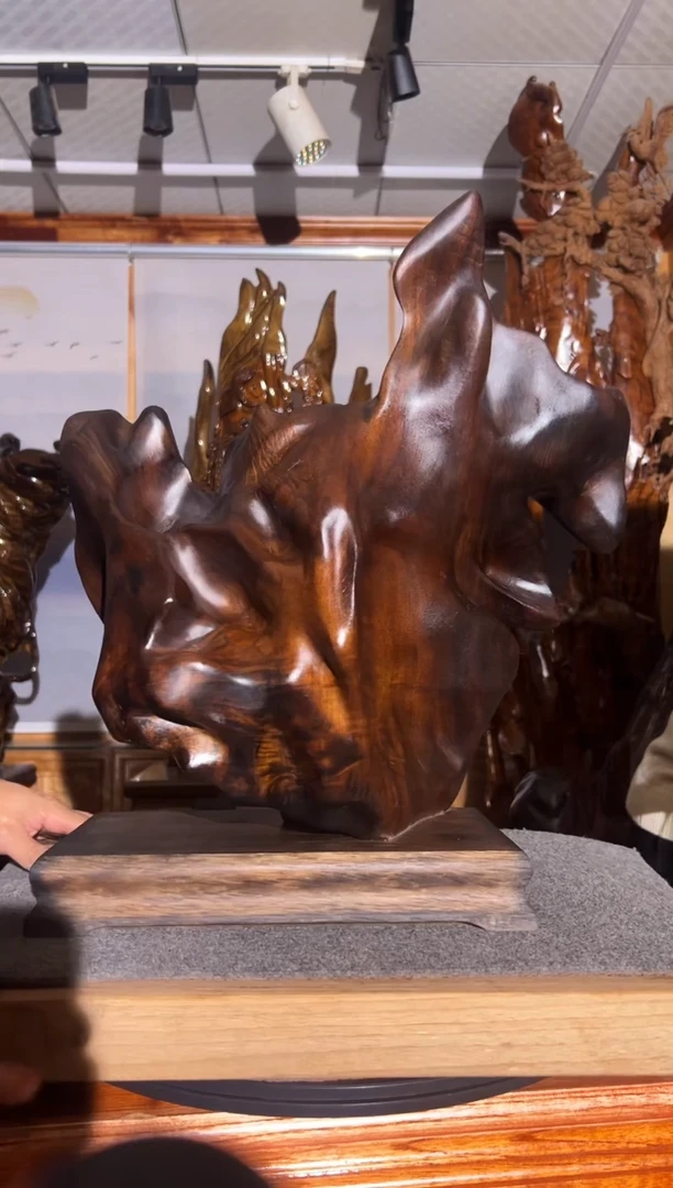 【闪购商品】木金丝楠小叶桢楠乌木摆件