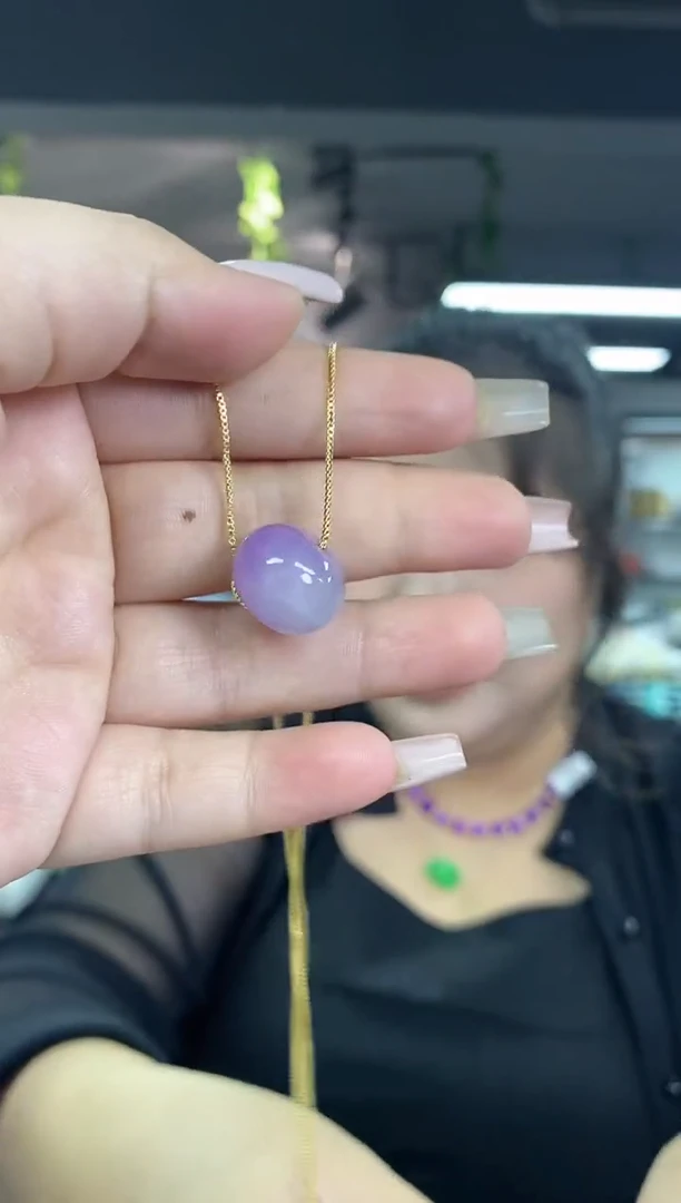 翡翠未镶嵌吊坠(不含链)多样性发其一颜色微差