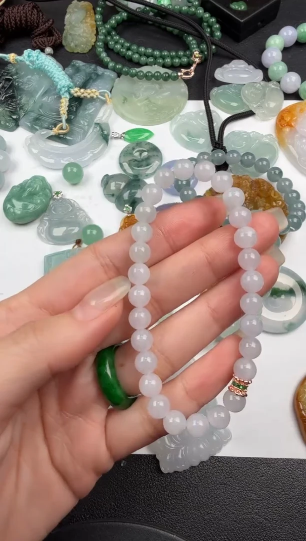 未镶嵌手串翡翠-238翡翠饰品