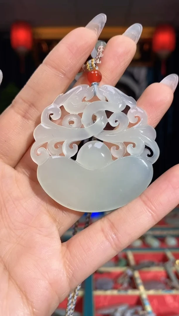 【闪购商品】和田玉颈饰未镶嵌元宝