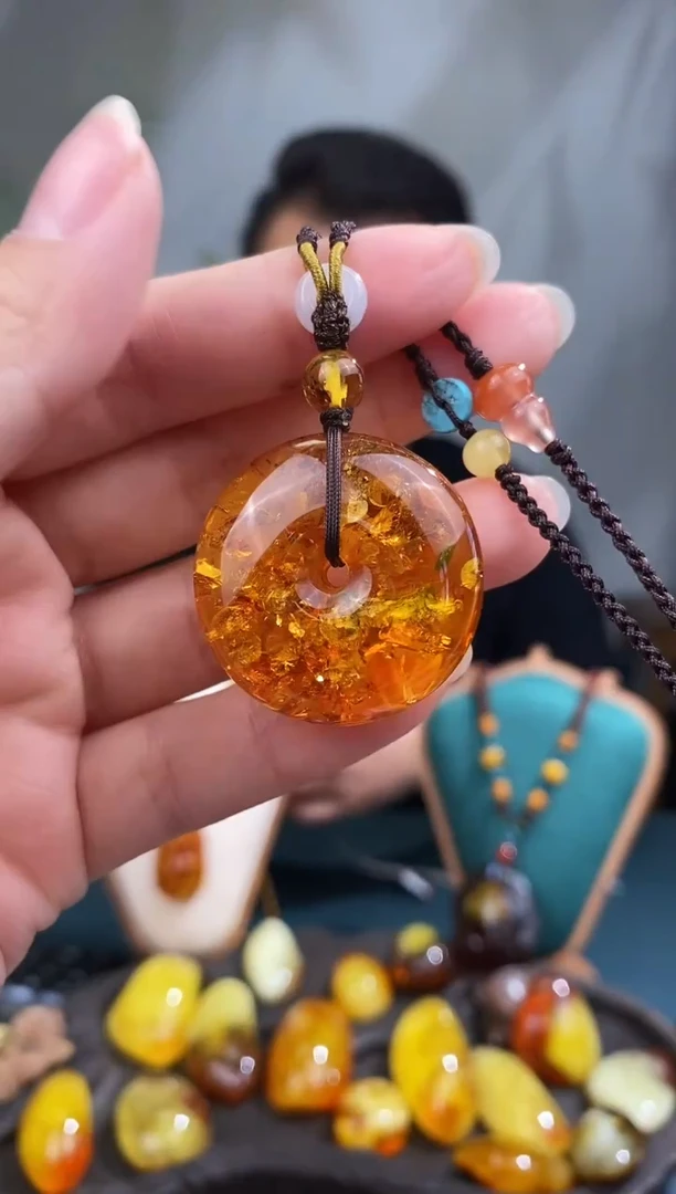 裸石琥珀未镶嵌基地发货 一物一证 顺丰包邮