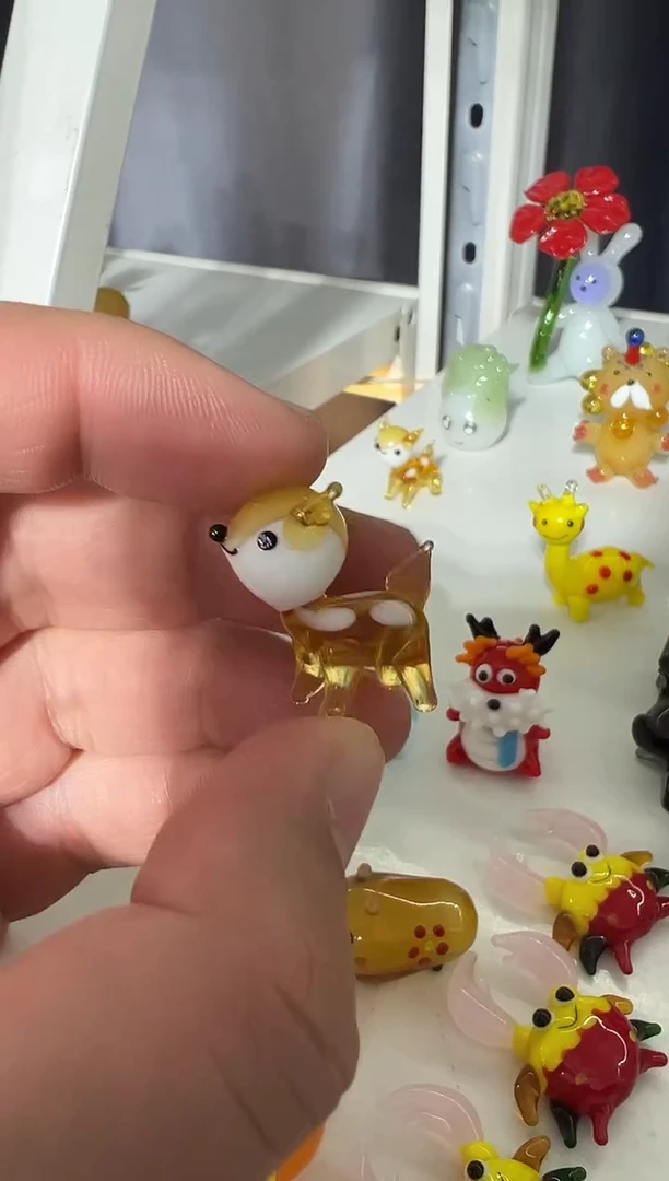手工艺品琉璃小鹿