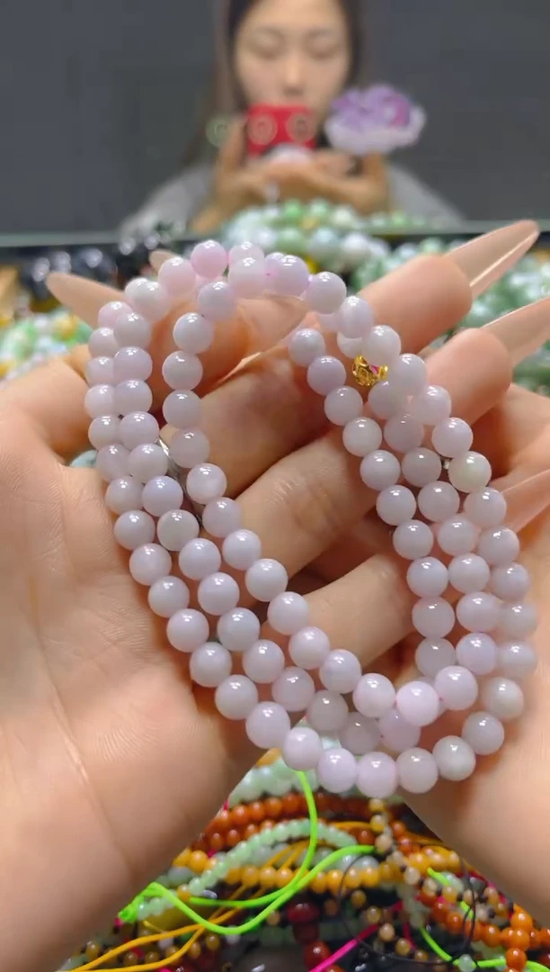 颈饰未镶嵌翡翠6MM