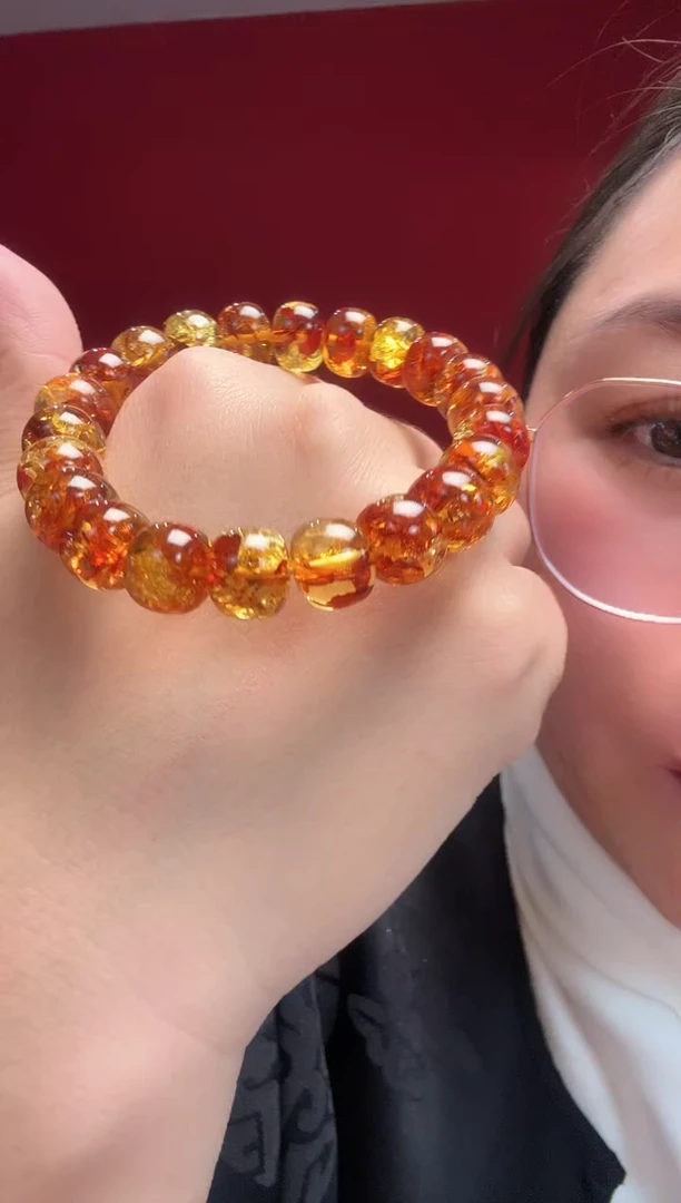 【闪购商品】琥珀珠宝奇石未镶嵌 11mm