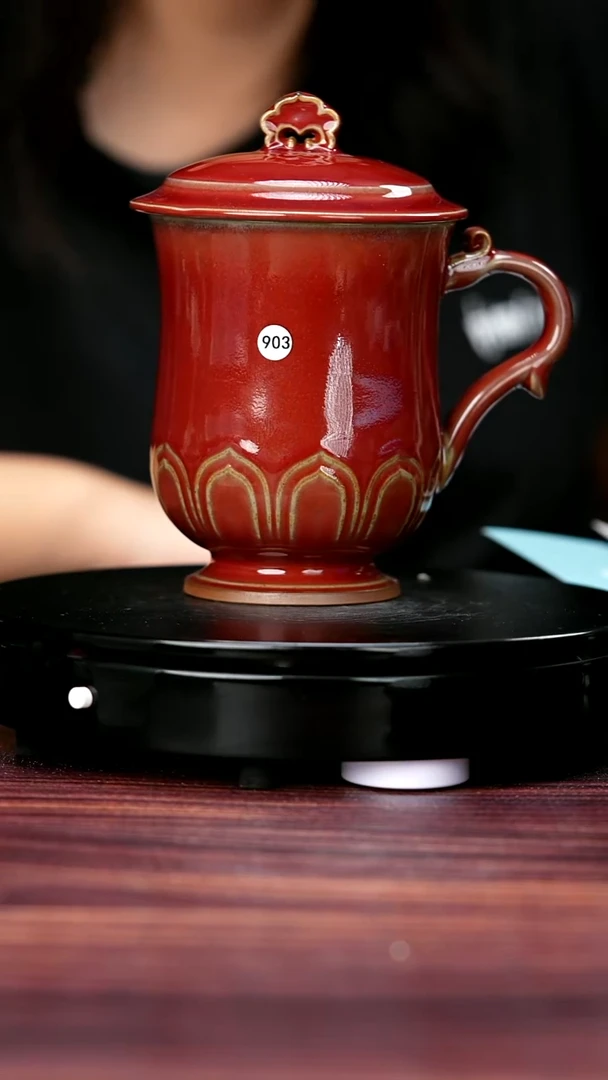 壶903#邢亚龙一级品原矿钧瓷上合商务杯