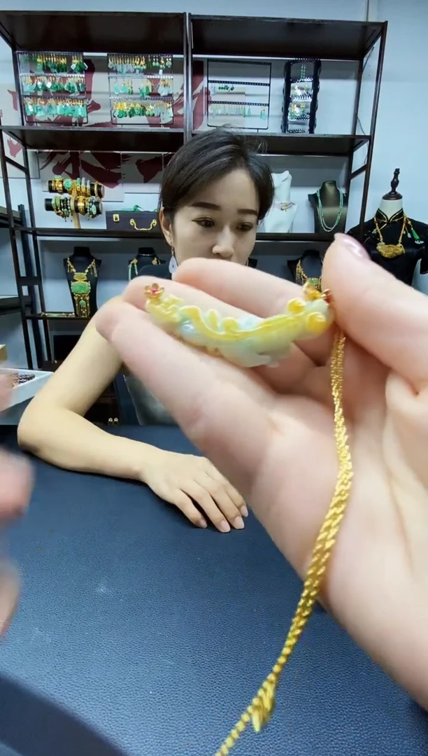 颈饰未镶嵌翡翠翡翠吊坠