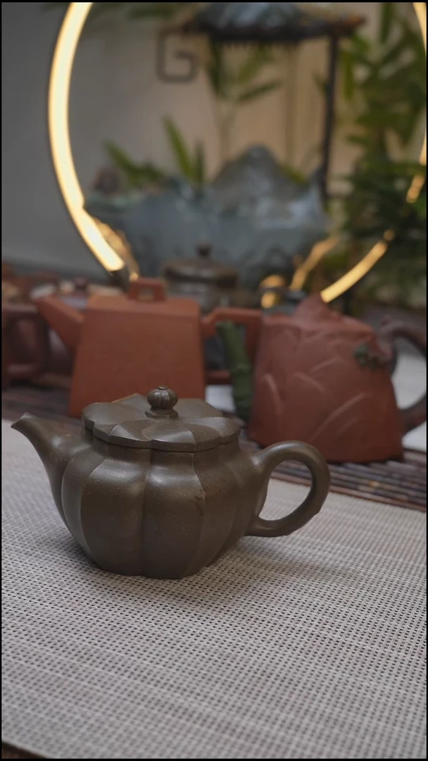 茶壶紫砂1只青段全手高货紫砂壶（150cc)