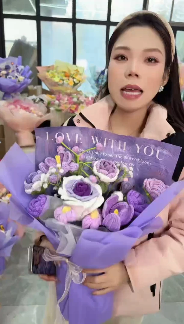 非遗手工定制花束，孤品清仓！