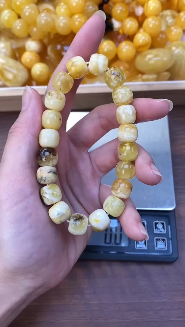裸石琥珀未镶嵌天然琥珀蜜蜡