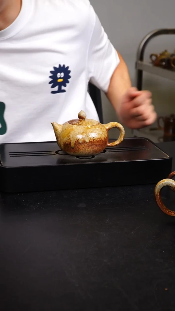 茶壶紫砂宜兴紫砂柴烧壶