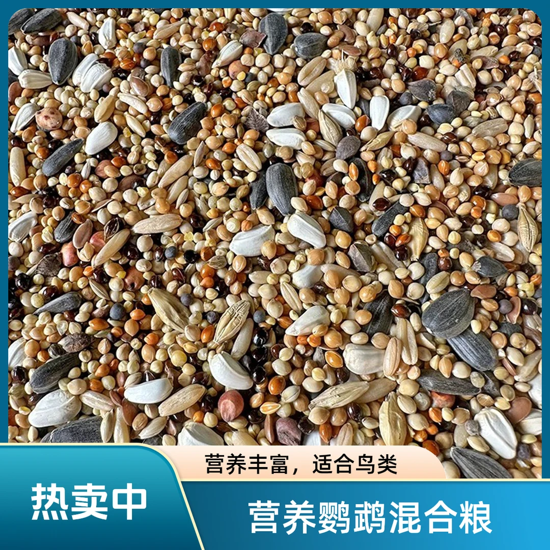 新鲜鹦鹉混合鸟粮虎皮牡丹玄凤鸟食