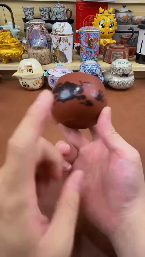陶瓷茶具摆件旅行套组